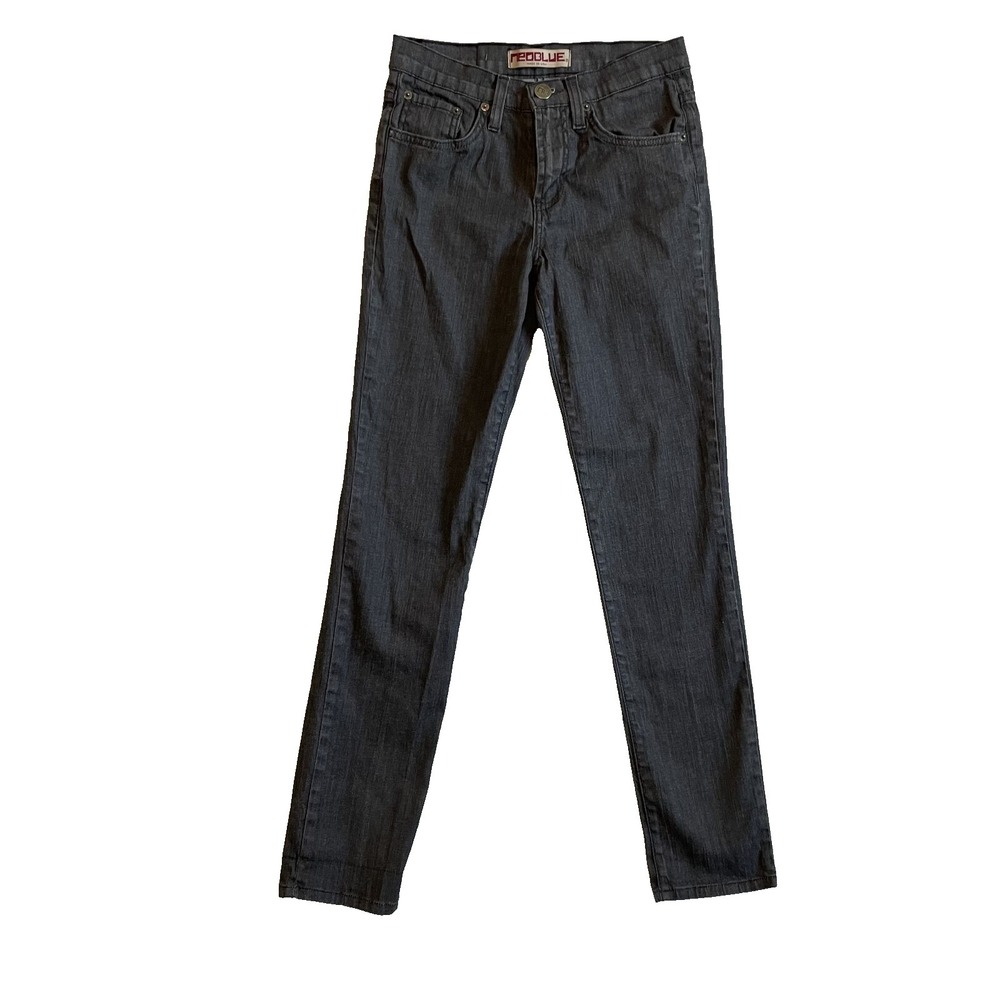 Neo Blue Mens Denim Charcoal Skinny‎ Pants, Size 28 x 29